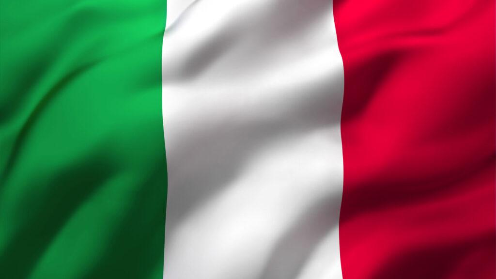 bandeira da Itália 