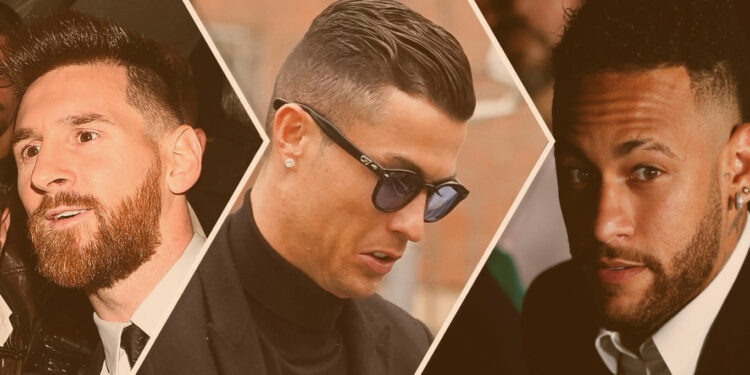 Jogadores de futebol mais bem pagos do mundo: Messi, Cristiano Ronaldo e Neymar